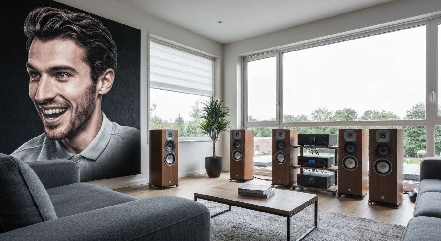 Disposition des enceintes et calibrage audio pour un rendu 3d