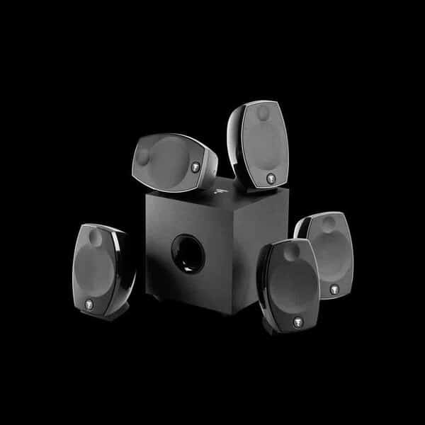 Focal Pack Enceintes Home-cinéma 200w Noir - SIBEVO5.1