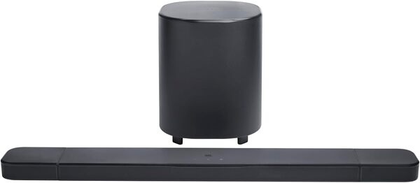 JBL Bar 800 MK2, Barre de Son Bluetooth 7.1 canaux pour TV avec Enceintes détachables, Caisson de Basses de 25,4 cm, Dolby Atmos, HDMI eARC, Wi-FI, vidéo 4K, PureVoice 2.0 et MultiBeam 3.0, Noir