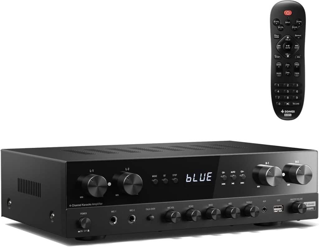 Test : ampli HiFi Donner 1000 W Bluetooth 5.0