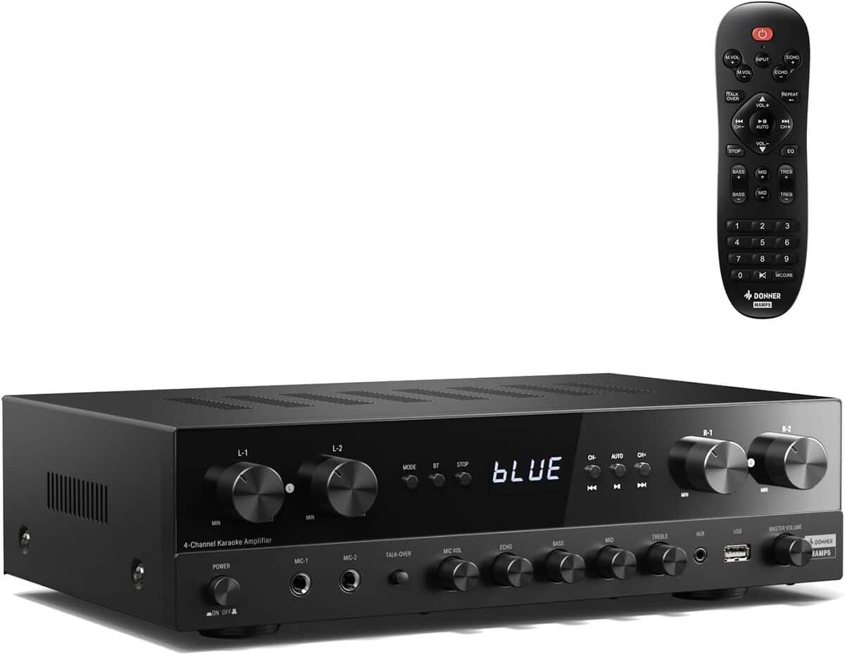 Test : ampli HiFi Donner 1000 W Bluetooth 5.0