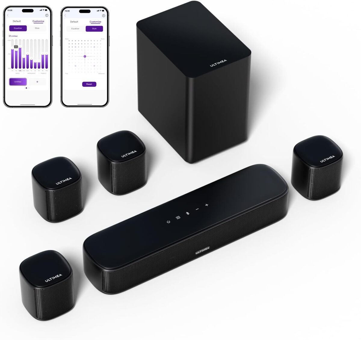 Test : barre de son ultimea Aura A40 7.1, puissance 330W pour home cinema
