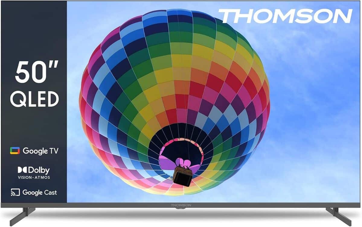 Test : thomson 50QG4S14, tV QLED 50 pouces intelligente