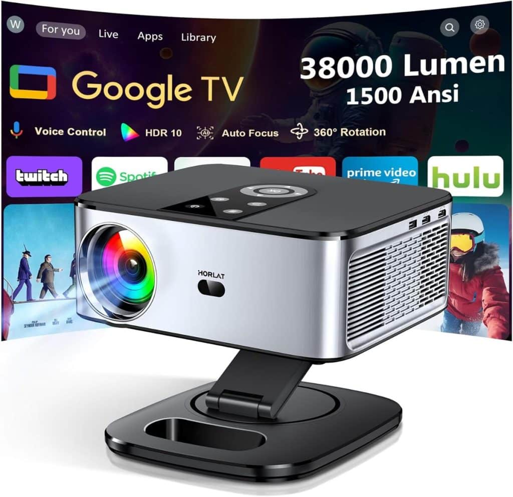 Test vidéoprojecteur 4K Google TV : immersion cinéma chez vous