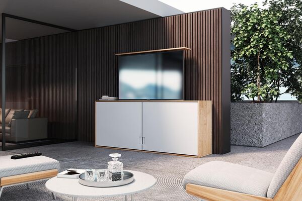 My Wall HP63-1L Support de montage pour TV motorisé, avec télécommande, hauteur réglable 94,0 cm (37) - 165,1 cm (65)