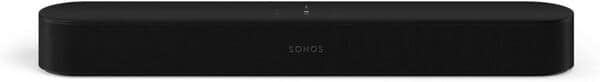 Sonos Faisceau (Gen 2) La Barre de Son Intelligente compacte pour TV, Musique et Plus Encore (Noir)