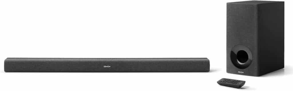 Test de la barre de son Denon DHT-S416 avec caisson sans fil et Chromecast intégré