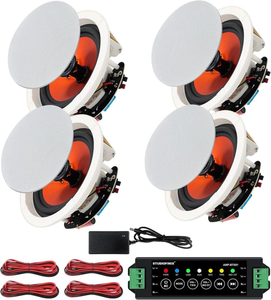 Test des enceintes Bluetooth Studiofinix 6, 5" - 600 W pour intérieur et extérieur