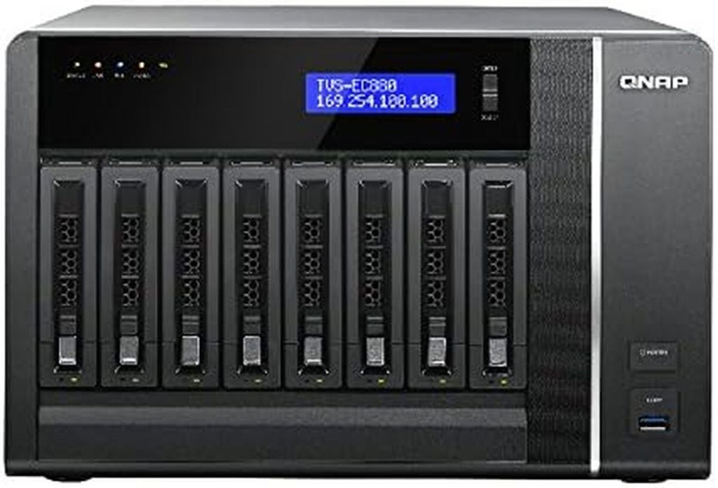 Test du QNAP TVS-EC880 : serveur NAS puissant et modulable