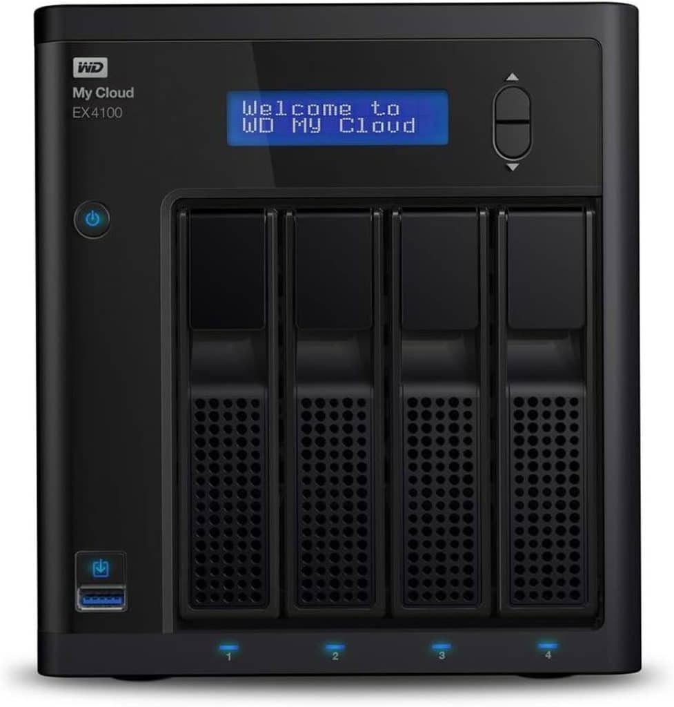 Test : wD My Cloud EX4100 24 To NAS 4 baies