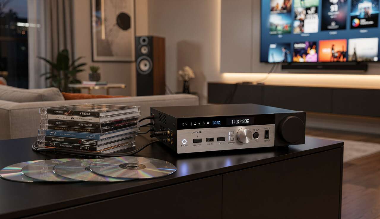 Serveurs multimédia : copiez CD, dVD et Blu-ray 4K en multiroom audio et vidéo