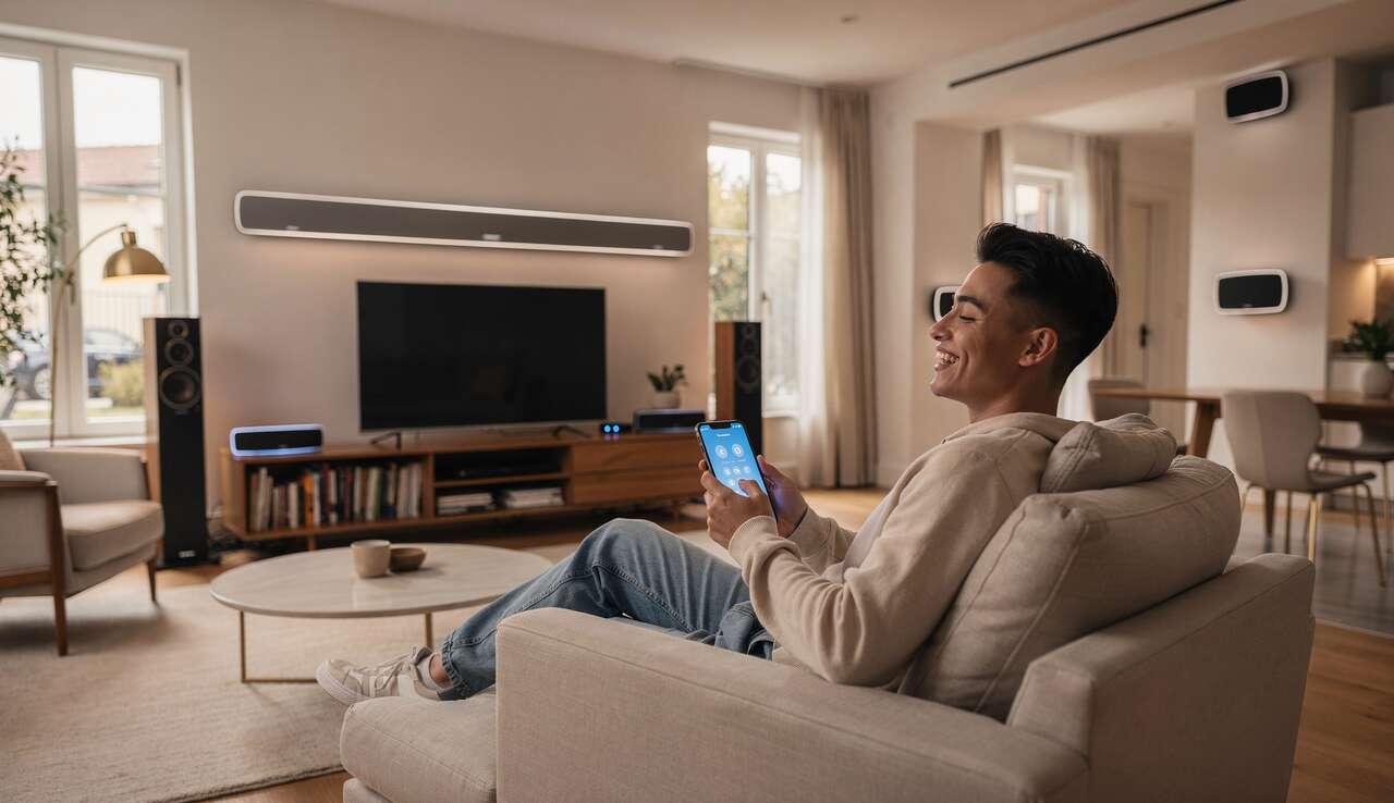 Comparatif des solutions multiroom : sonos, bluesound, denon Heos et Dynaudio