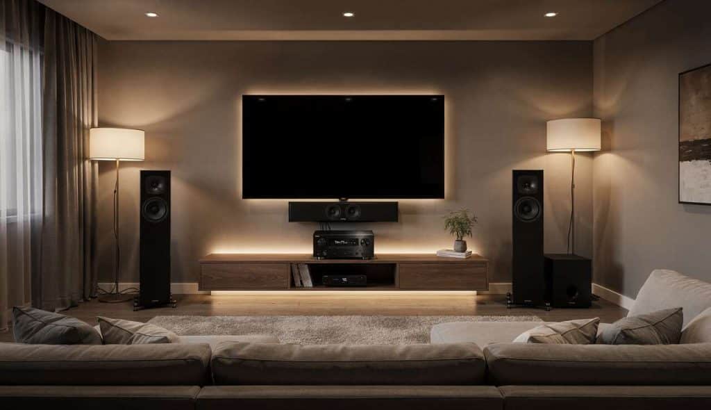Comment installer un système home cinéma : ampli, audio-vidéo, enceintes passives