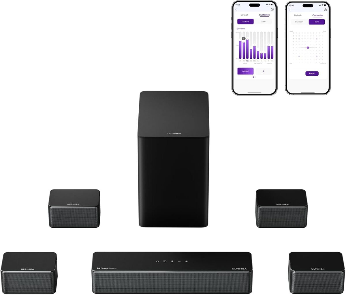 Test de la barre de son Ultimea 460 W : immersion Dolby Atmos