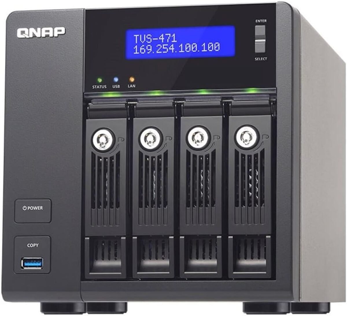 Test du NAS QNAP TVS-471-i3-4G : puissance et performance