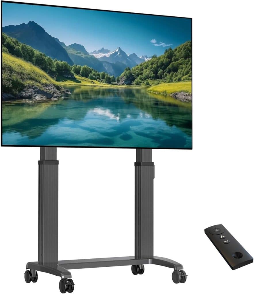 Test du support TV mobile GF100 : efficacité et robustesse