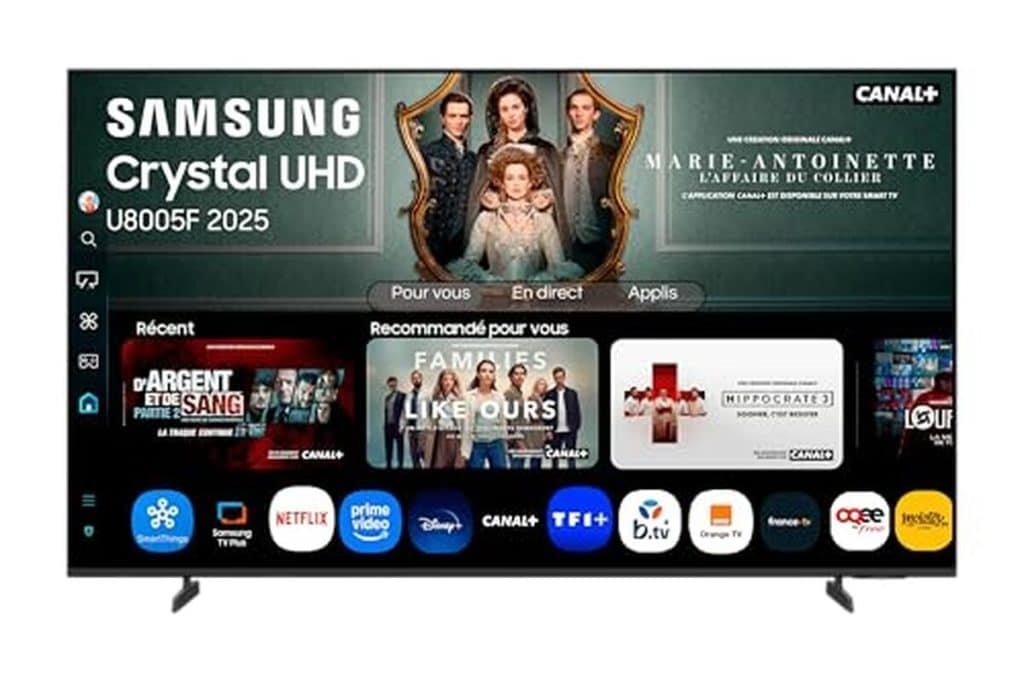 Test : samsung 65U8075F, le géant 4K multifonction