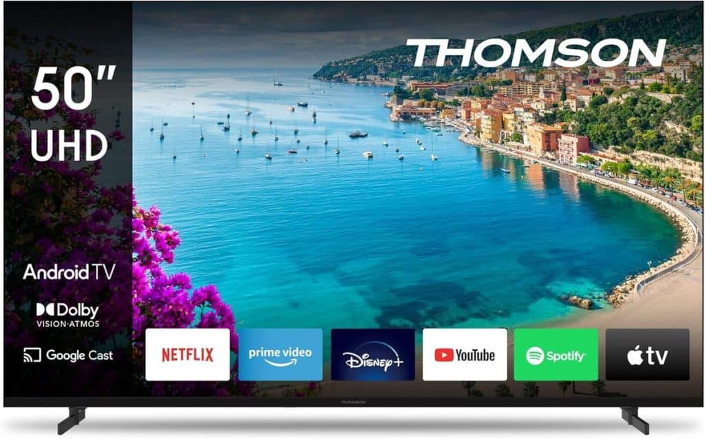 Test : téléviseur connecté 4K UHD thomson 50UA5S13