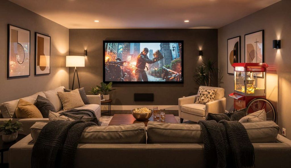 Transformer un salon en salle de cinéma : guide pratique