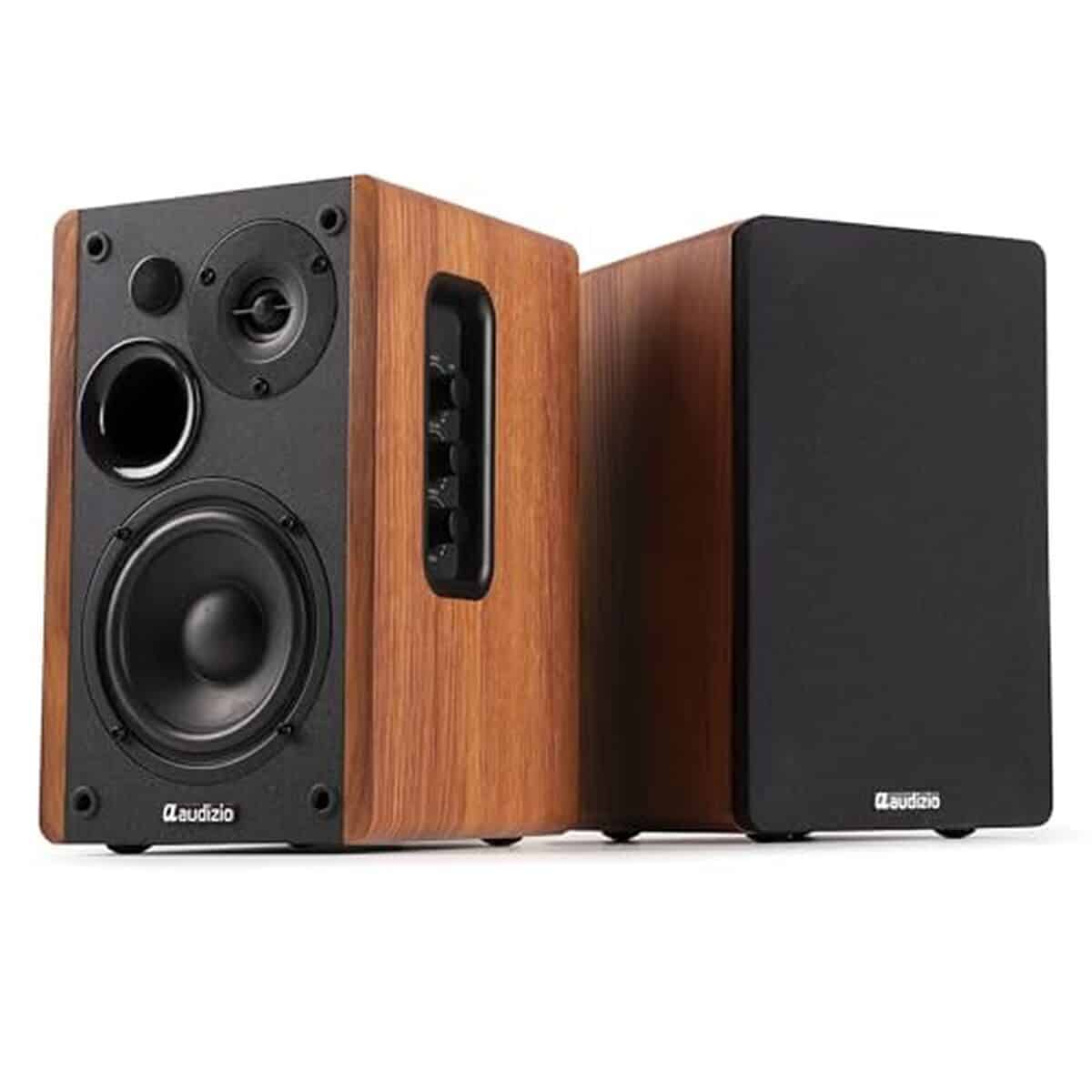 Test des enceintes Hi-Fi Audizio KS01 : puissance et élégance en bibliothèque