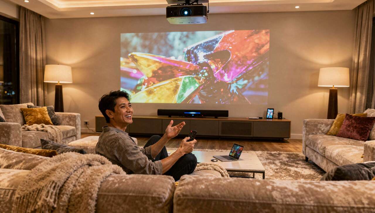 Les critères clés pour choisir le meilleur vidéoprojecteur home cinéma