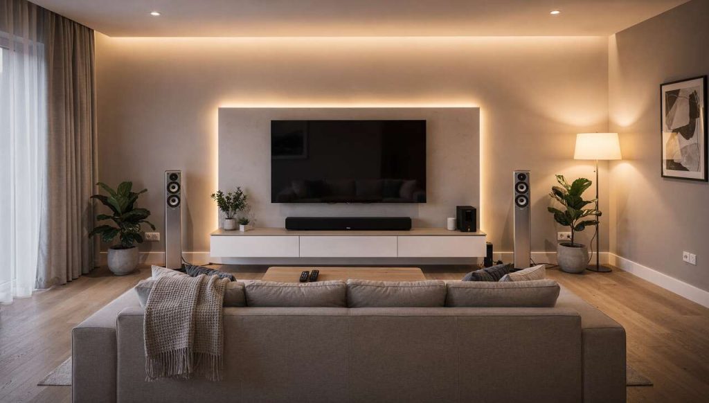 Optimisez votre espace : home cinéma sans fil