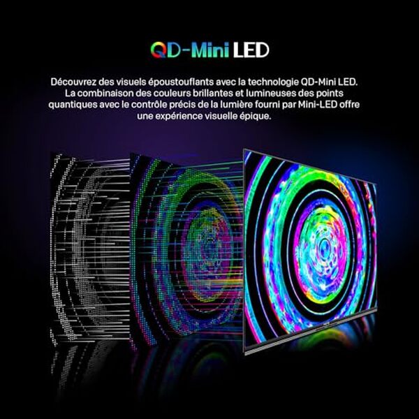 Découvrez notre test complet de la tV Metz 55 pouces MNE8000Z : performance 4K, qualité d'affichage mini LED-QLED et design innovant.