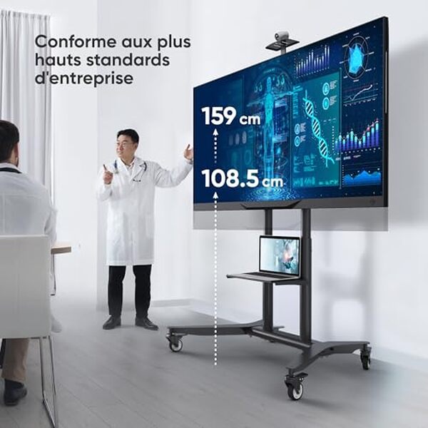 Découvrez notre test détaillé du support TV ONKRON TS1871-B : polyvalence et mobilité pour un confort optimal dans votre intérieur.