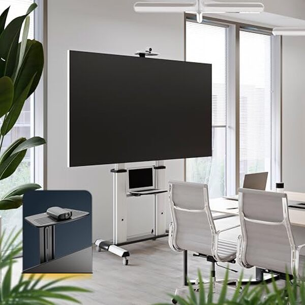 Découvrez notre évaluation complète du support TV RICOO FS0610 : un modèle mobile avec roulettes et réglage en hauteur pour un confort maximal