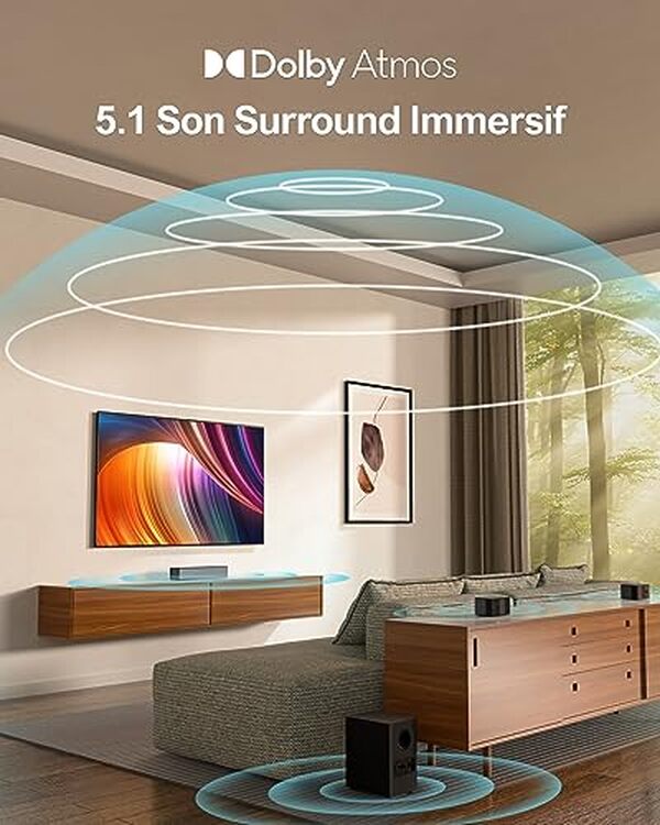 Découvrez le test détaillé de l'Ultimea Poseidon D60 : une barre de son révolutionnaire en dolby atmos 5.1, idéale pour transformer votre expérience audiovisuelle à domicile.