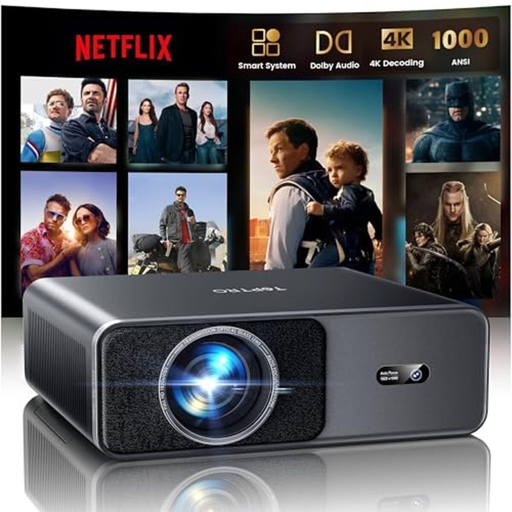 Test du vidéoprojecteur portable 4K Topro : performance et polyvalence