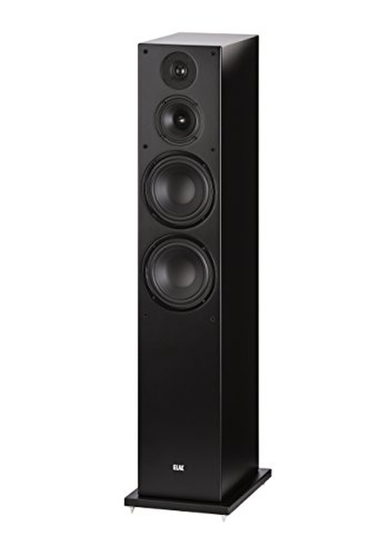 Test : elac FS 78, enceinte sur pied noir satin mat
