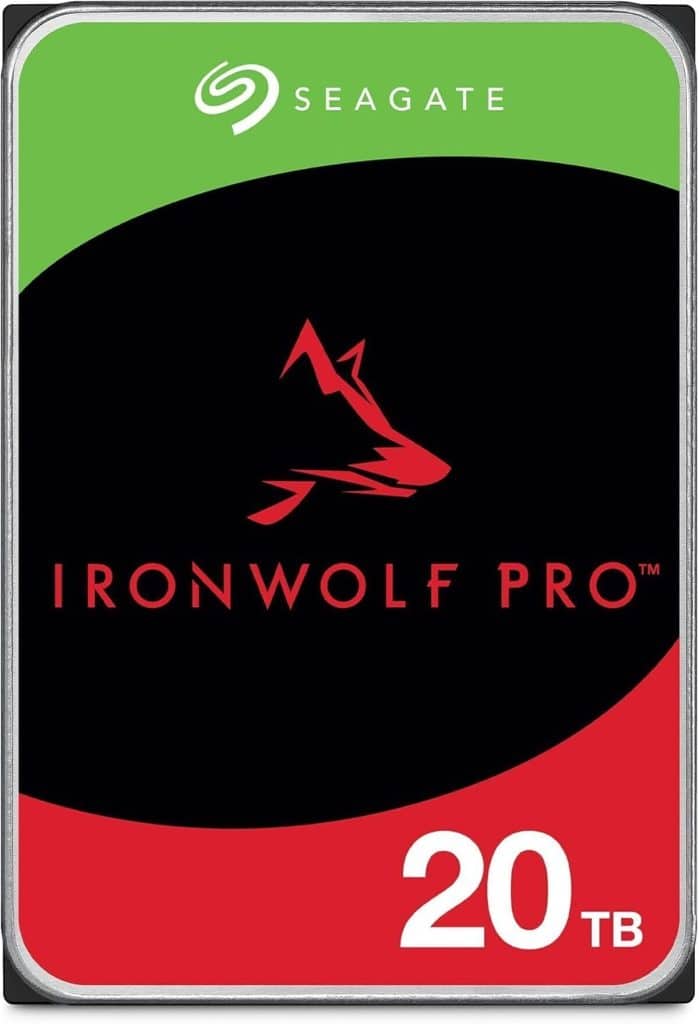 Évaluation du Seagate Ironwolf Pro 20 To : performance et capacité optimisées pour nas
