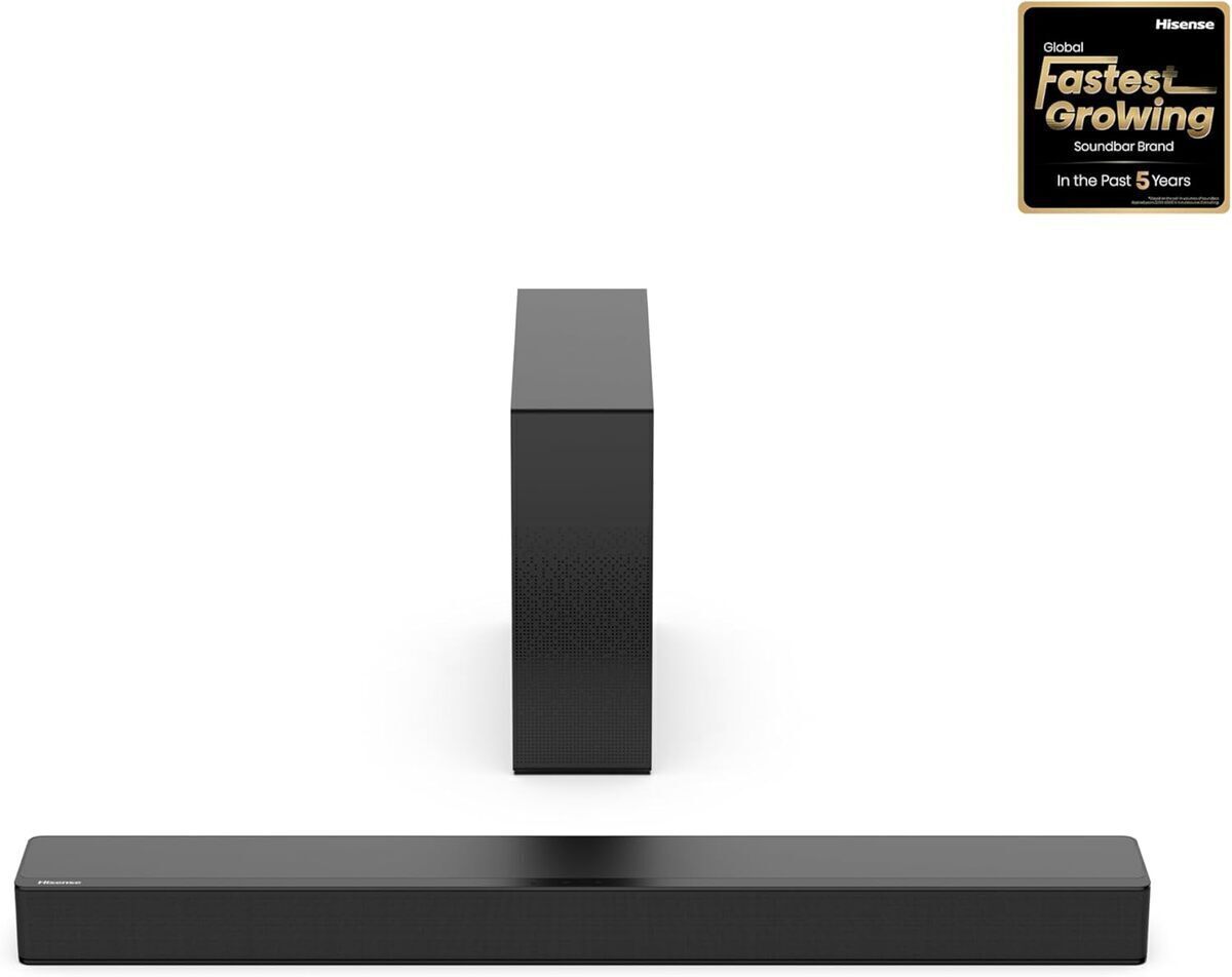 Test : barre de son Hisense HS2100 avec caisson de basses sans fil