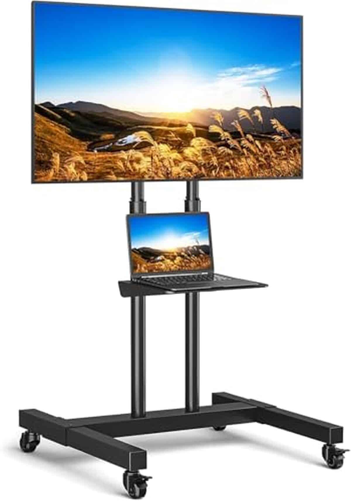 Test du support TV mobile RFIVER pour écrans 32-80 pouces