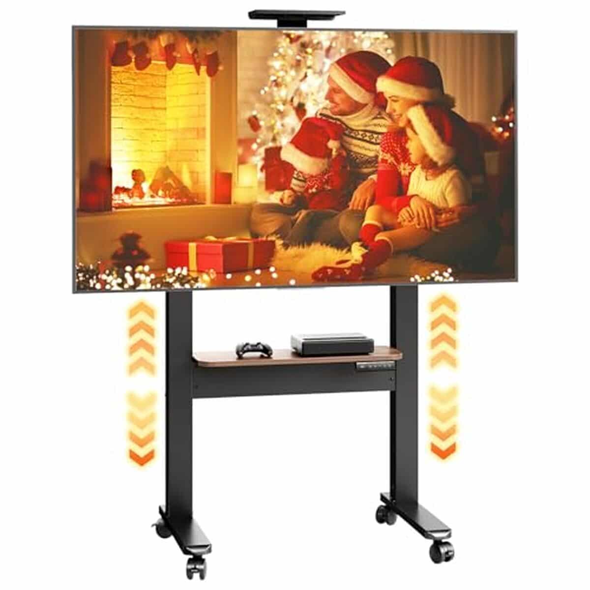 Test OffiGo support TV roulettes électrique : polyvalence et mobilité